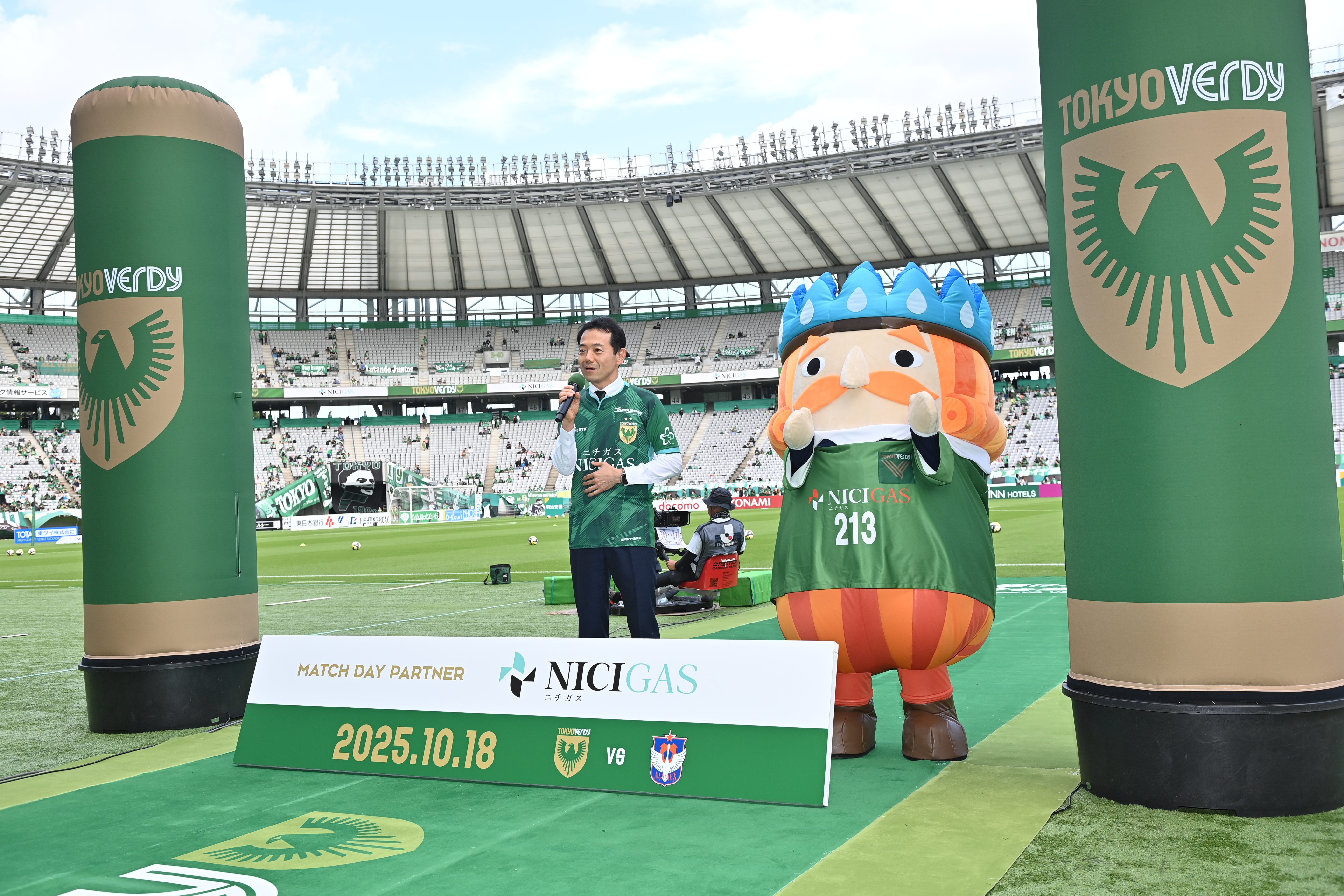 【イベントレポート】10/18(土)アルビレックス新潟戦 ヴェルディガスでんきブース開催のご報告