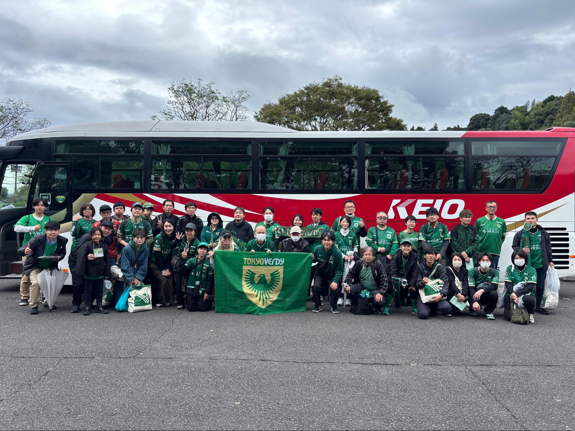 【イベントレポート】10/25（土）清水エスパルス戦『熱狂を共に！ニチガスpresents 東京ヴェルディアウェイ応援バスツアー』開催のご報告